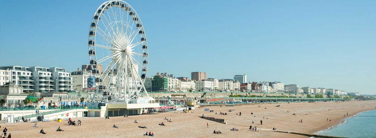 Brighton, les charmes de la côte de l’Angleterre du Sud